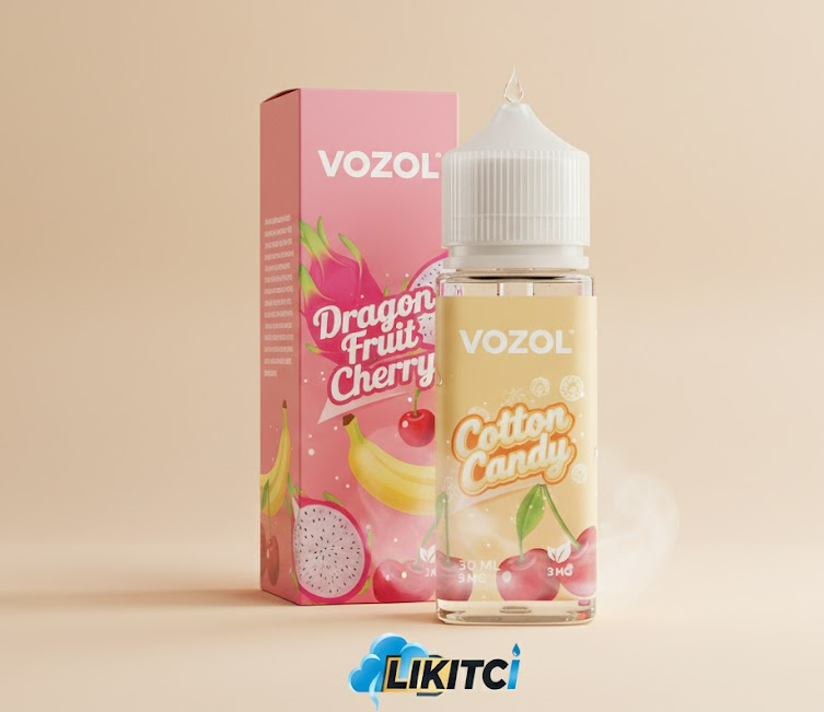 Vozol Likit Dragon Fruit Banana Cherry