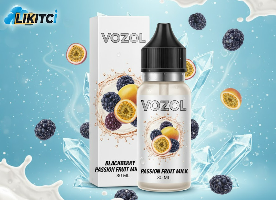 Vozol Likit Blackberry Passion Fruit Milk